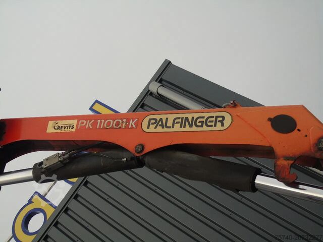 Autokrāna kravas automašīna MAN TGM 18.250 + PALFINGER 11.001K + TIPPER + EURO 5