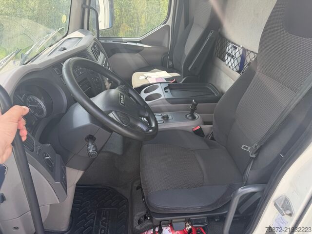 Autocarro con pianale e telone DAF LF 290 19T EURO 6 TAULINER 8,85M