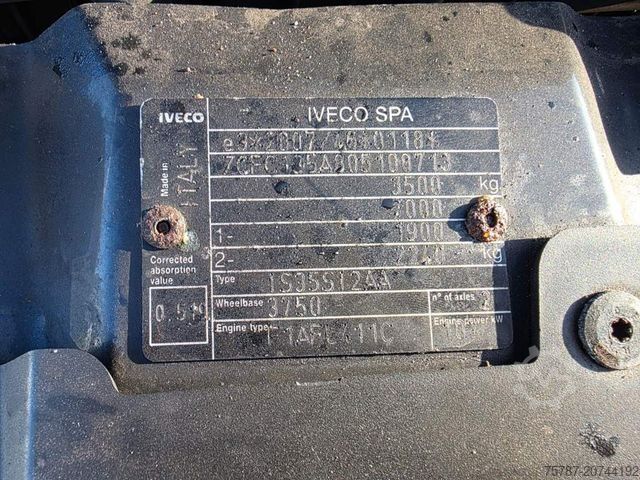 Dėžinis furgonas IVECO 35S15/ 35-150 Koffer, Klima, manuelle Schaltung