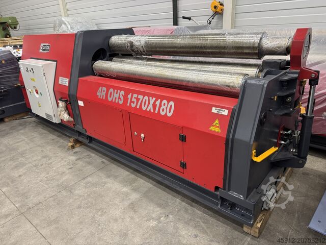 Walzblechmaschine Rundbiegemaschine OSTAS 4R OHS 1570 x 180