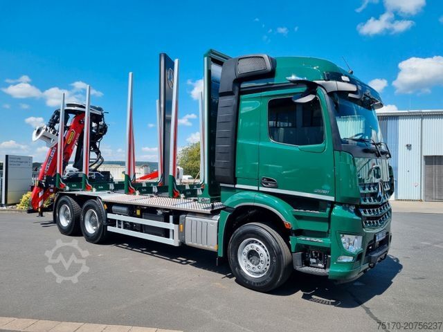 Лісовоз MERCEDES-BENZ Arocs 2651 L 6x4 Palfinger Epsilon TZ12-98