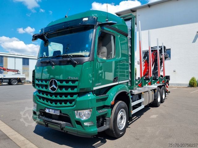 Лісовоз MERCEDES-BENZ Arocs 2651 L 6x4 Palfinger Epsilon TZ12-98