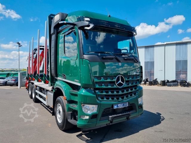 Лісовоз MERCEDES-BENZ Arocs 2651 L 6x4 Palfinger Epsilon TZ12-98