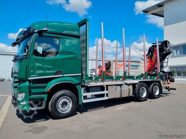 Лісовоз MERCEDES-BENZ Arocs 2651 L 6x4 Palfinger Epsilon TZ12-98