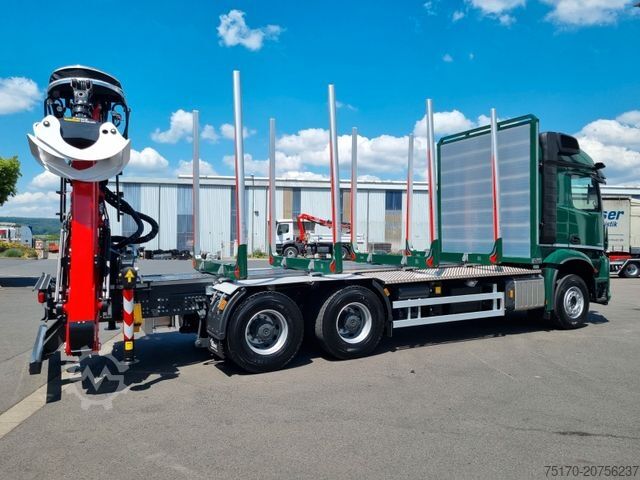 Лісовоз MERCEDES-BENZ Arocs 2651 L 6x4 Palfinger Epsilon TZ12-98