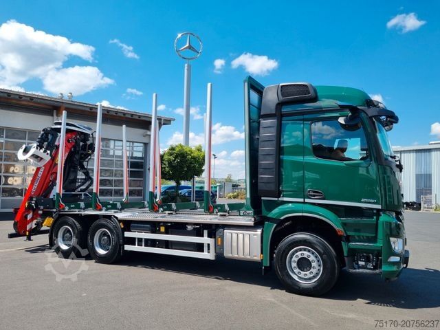 Лісовоз MERCEDES-BENZ Arocs 2651 L 6x4 Palfinger Epsilon TZ12-98