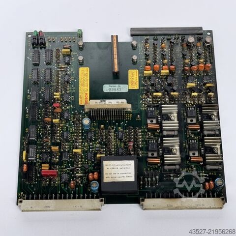 Elektroniikka / PLC-ohjaus BOSCH Reglerkarte