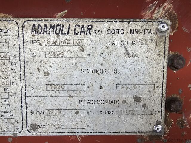 самосвал с полуремарке Adamoli S37PAC10