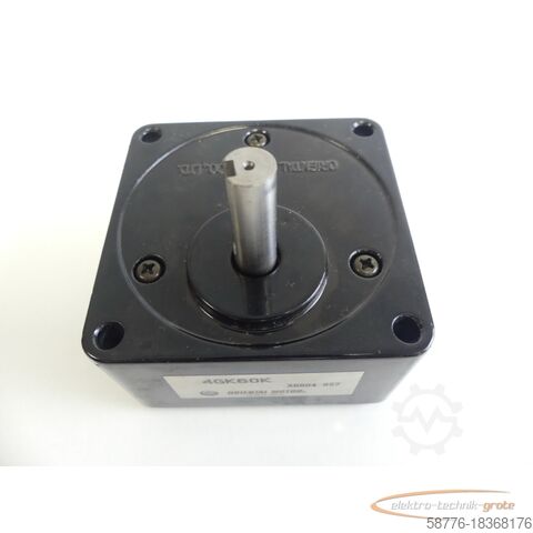 Orientalsk motormotor Oriental Motor 4GK60K Reduzier-Getriebe-Kopf XR804 657 - ! -