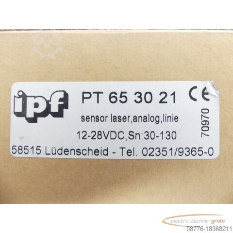 Komponente IPF ipf PT653021 Lasertater