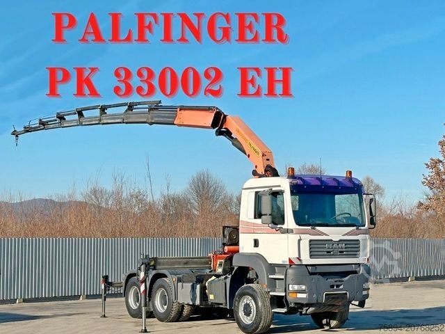 Grua montada em camião MAN TGA 33.480* Sattelzugmaschine * PK 33002-EH