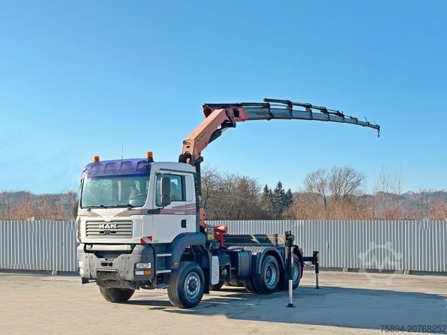 Grua montada em camião MAN TGA 33.480* Sattelzugmaschine * PK 33002-EH