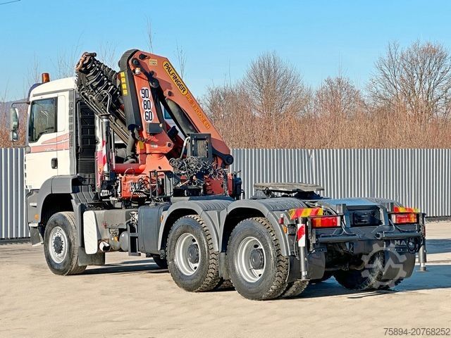Grua montada em camião MAN TGA 33.480* Sattelzugmaschine * PK 33002-EH