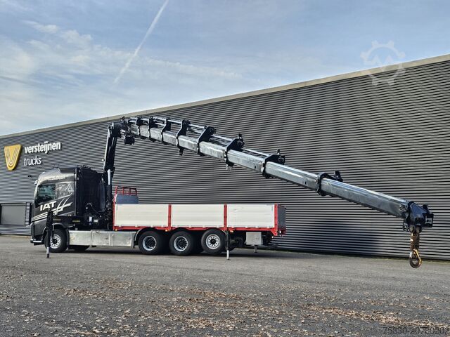 Camion-grue Volvo FH 540 8x4*4 / HIAB 548E-9 CRANE + WINCH / KRAN