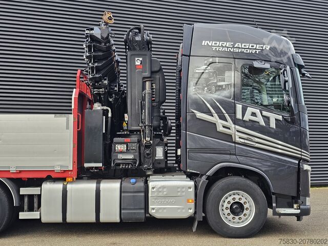 Camion-grue Volvo FH 540 8x4*4 / HIAB 548E-9 CRANE + WINCH / KRAN