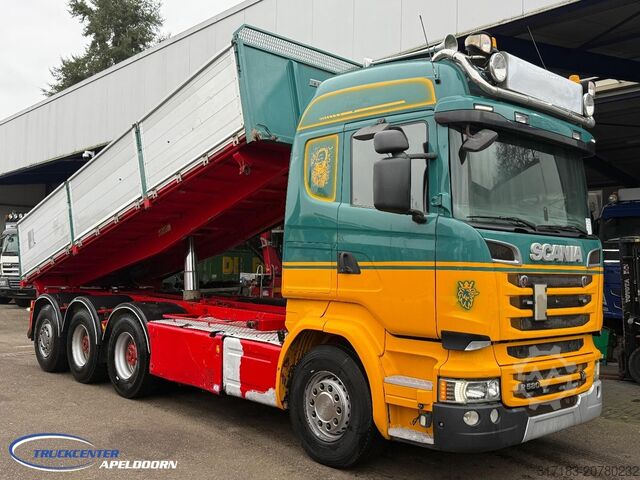 三面翻斗 Scania R580 V8 8x4 Reduction axles