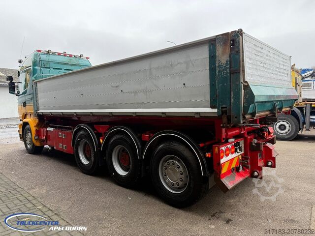 3面ティッパー Scania R580 V8 8x4 Reduction axles