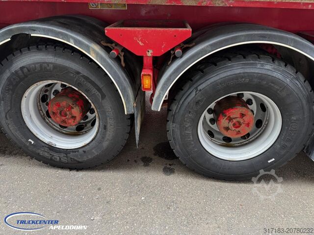 三面翻斗 Scania R580 V8 8x4 Reduction axles