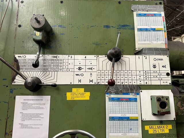 テーブル形中ぐり盤 Union BFT 130 Horizontal Borer