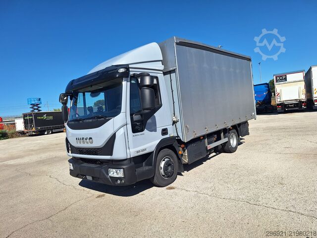 Lori dengan bak tetap dan penutup kanvas IVECO EUROCARGO ML80E22P