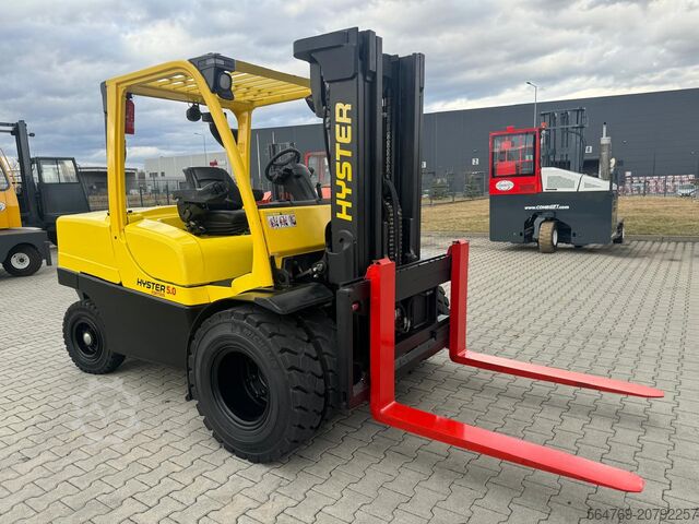 4 ratų šakinis krautuvas Hyster H 5.0 FT / Container version / New price