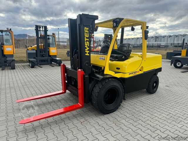 4 ratų šakinis krautuvas Hyster H 5.0 FT / Container version / New price