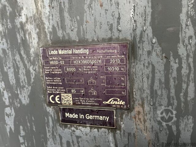 Dieselstapler Linde H60D-02