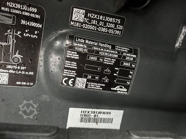 Dieselstapler Linde H16D-01