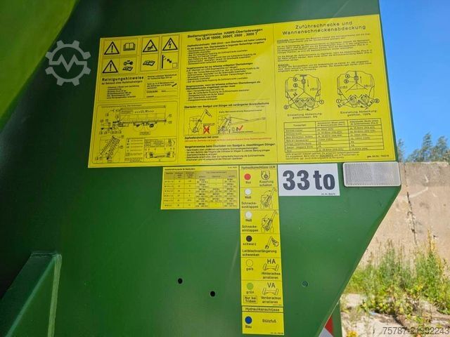 Selvlæssende vogn HAWE Überladewagen, Vorführfahrzeug, ULW 3000