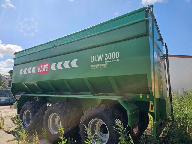 Selvlæssende vogn HAWE Überladewagen, Vorführfahrzeug, ULW 3000