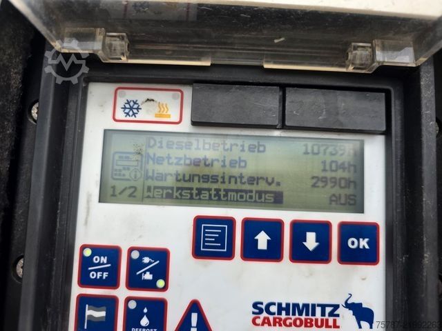 Køletrailer SCHMITZ CARGOBULL Tiefkühler, Doppelstock,SKO 24/L-13,4 FP 60 Cool