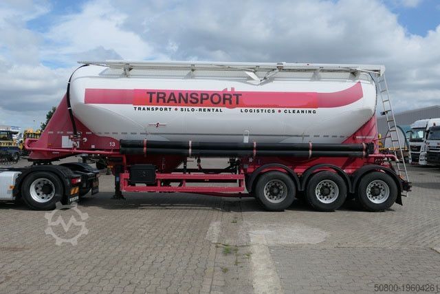 Silo sættevogn SPITZER SF 2739 / 2P, 39m³, Gelenkt, 2 Kammern, BPW, ZSA
