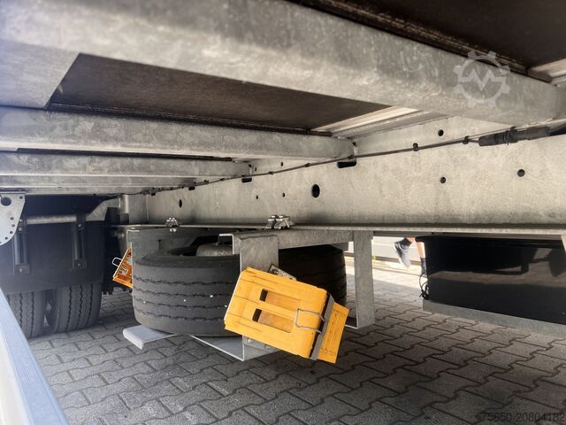 Box trailer Ackermann Z-KA-F10.5/7,5  1 Achs Kofferanhänger mit Ladebordwand 10,5 t GG