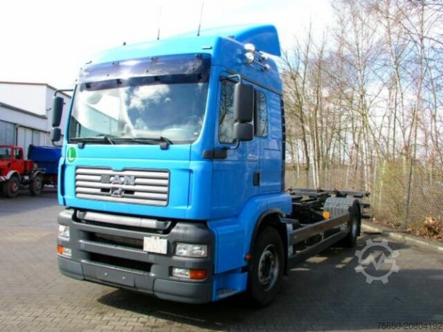 Swap body truck MAN TGA 02  18.410 TGA2 Achs BDF- LKW