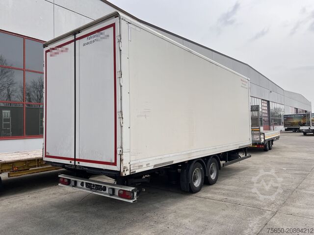Box trailer Möslein TKO 105 D Schwebheim  Tandemkoffer Durchladbar