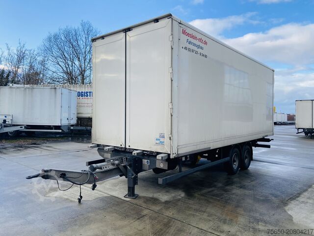 Box trailer Möslein TKO 105 D 7m weiß  Tandem- Koffer, Durchladbar, Neuwertig