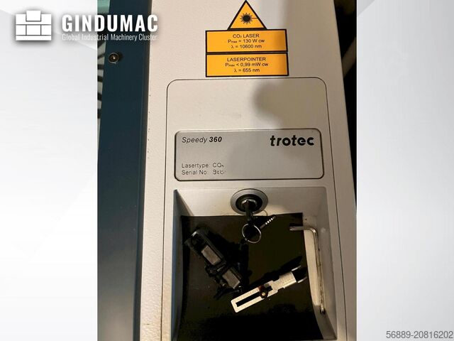 Máquina de gravação a laser Trotec Speedy 360