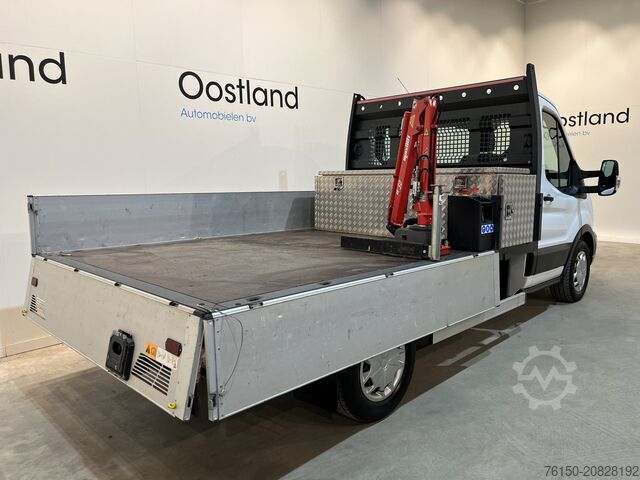 Truk platform dengan derek Ford Transit 350 2.0 TDCI L2H1 Trend MHEV 130 PK Ope...