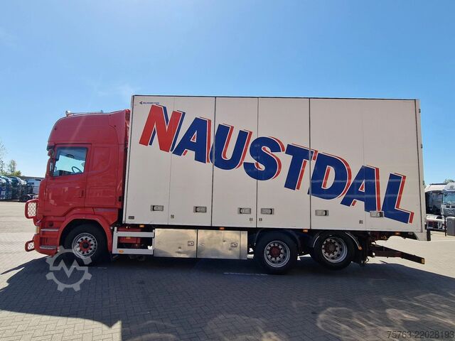 Resväska Scania R580 V8 Topline 6x2 - Box with sidedoors - Reta...