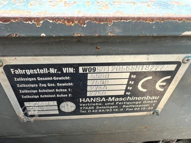 Jentolak beroda AHLMANN HANSA 531 H 4x4