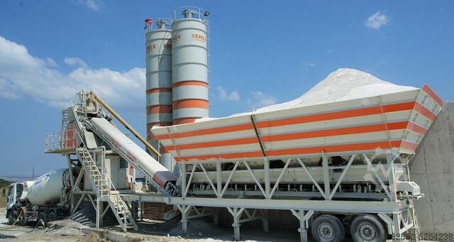 SEMIX MOBILE BETONG BATCHING PLANTER Mobile 100 S4 SEMIX Mobil 100 S4