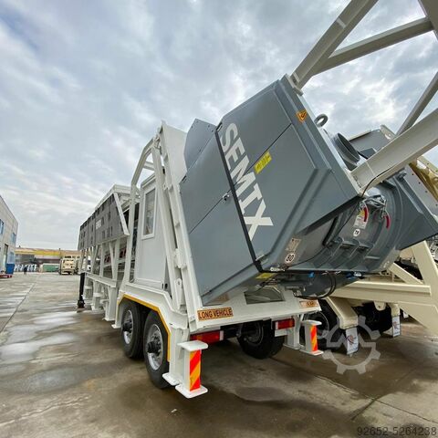 SEMIX MOBILE BETONG BATCHING PLANTER Mobile 100 S4 SEMIX Mobil 100 S4