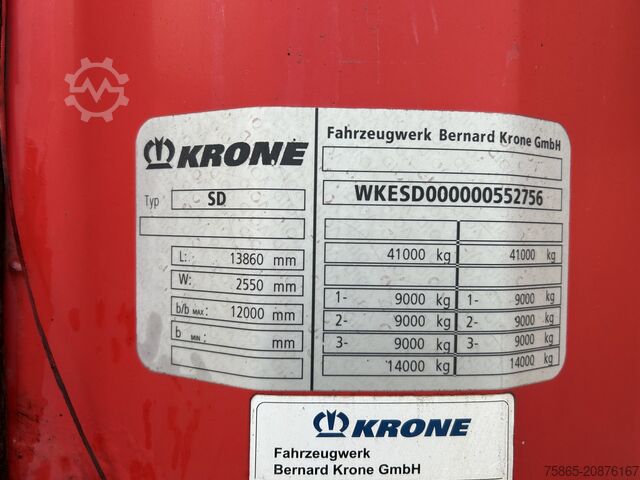 Volumentransport Krone Profi Liner / Mega / Curtainside / BPW Drum / N...