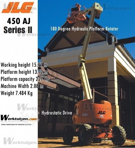 Platformă de lucru telescopică JLG 450AJ Diesel Allrad 16m