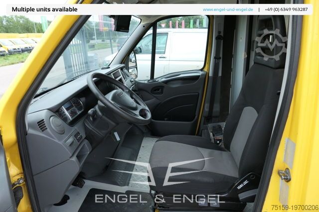Transporter mit Koffer iveco Daily 35 S11 C30C AUTOMATIK KAMERA MAXI Regale DURCHGANG