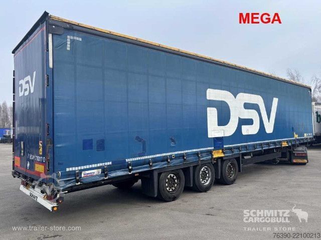 Otvorena poluprikolica sa ceradom Schmitz Cargobull Semitrailer Curtainsider Mega