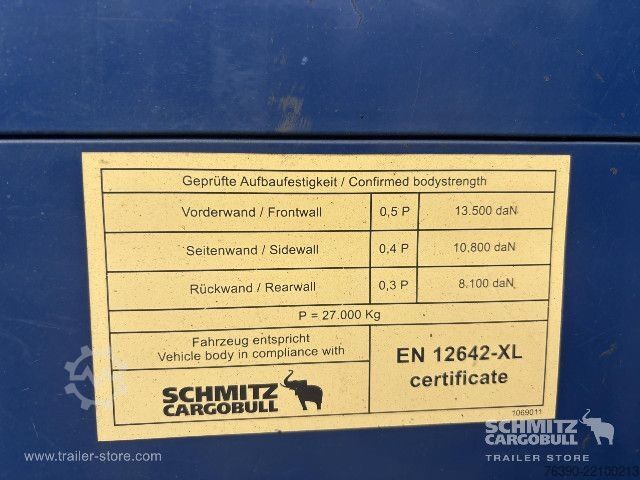 Otvorena poluprikolica sa ceradom Schmitz Cargobull Semitrailer Curtainsider Mega