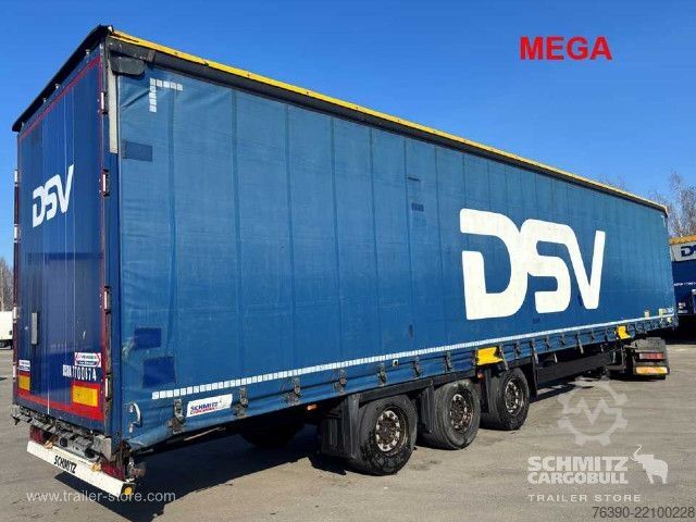 Otvorena poluprikolica sa ceradom Schmitz Cargobull Semitrailer Curtainsider Mega