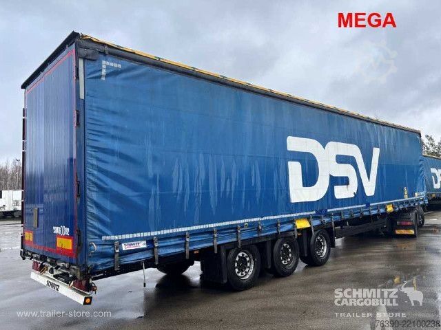 Otvorena poluprikolica sa ceradom Schmitz Cargobull Semitrailer Curtainsider Mega