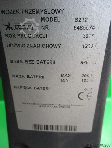 Manuel istifleyici CESAB S212